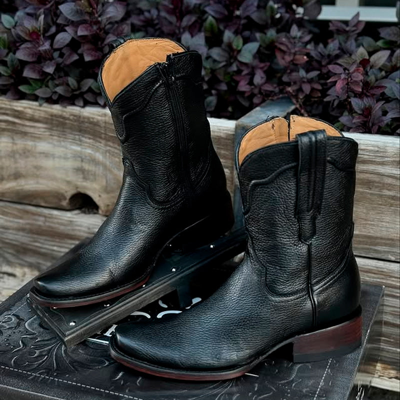 Kit Bota Montês 100% em Couro Legítimo Bovino +BRINDES: Cinto, Chapéu e Porta Carteira