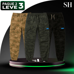 [Leve 3 Pague 2] Calça Militar Titan em Tecido RipStop e Poliéster (Qualidade e Robustez Para Encarar de Tudo!)