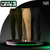 [Leve 3 Pague 2] Calça Militar Falcon em Tecido RipStop e Poliéster (Para o Homem Que Encara de Tudo Sem Frescurinha!)