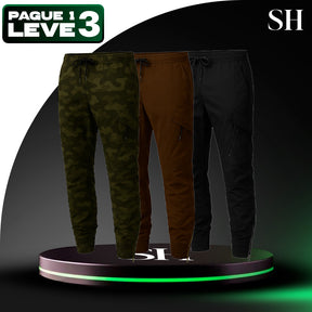 [Leve 3 Pague 2] Calça Militar Falcon em Tecido RipStop e Poliéster (Para o Homem Que Encara de Tudo Sem Frescurinha!)