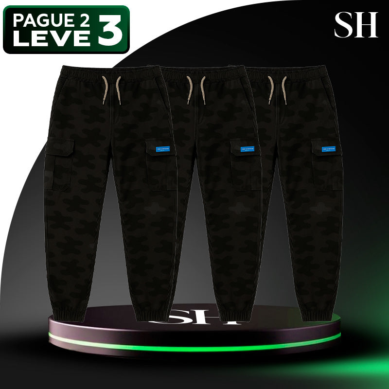 [Leve 3 Pague 2] Calça Militar Titan em Tecido RipStop e Poliéster (Qualidade e Robustez Para Encarar de Tudo!)