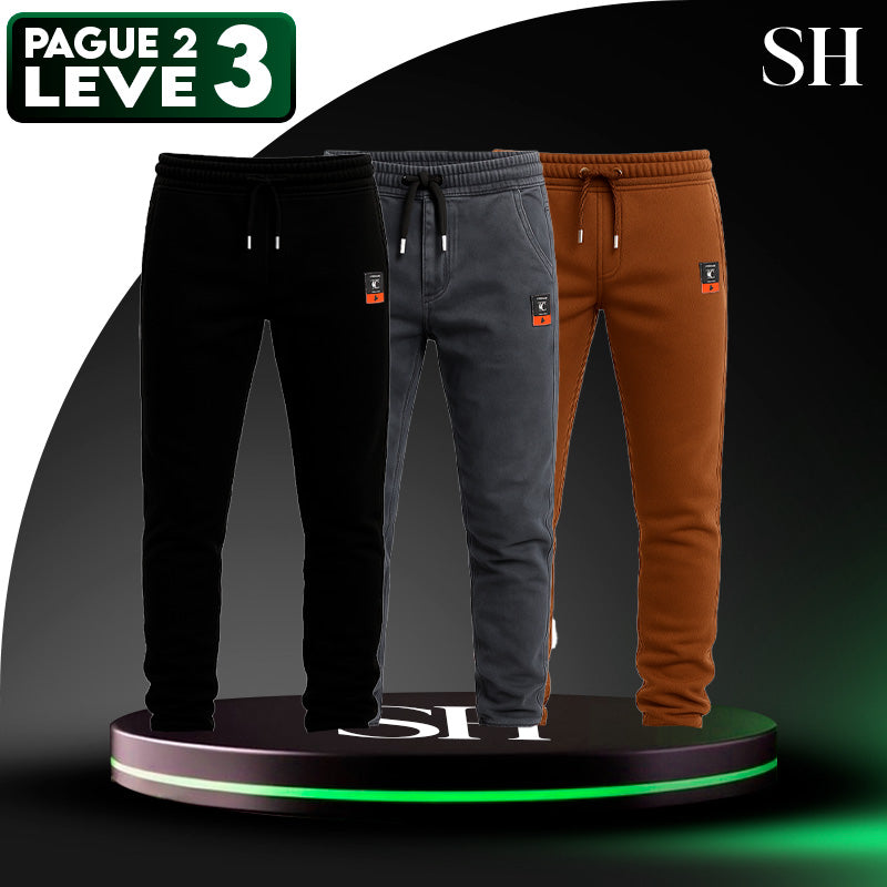 [Leve 3 Pague 2] Calça Masculina Warrior em Tecido RipStop e Poliéster (Qualidade e Robustez!)