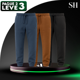 [Leve 3 Pague 2] Calça Masculina Iron em Algodão e Poliéster (Conforto e Estilo Para o Dia a Dia!)